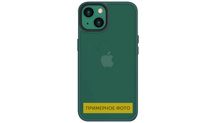 Чехол TPU+PC Lyon Frosted для Xiaomi Redmi Note 9s / Note 9 Pro / Note 9 Pro Max Green - фото