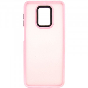 Чехол TPU+PC Lyon Frosted для Xiaomi Redmi Note 9s / Note 9 Pro / Note 9 Pro Max Pink