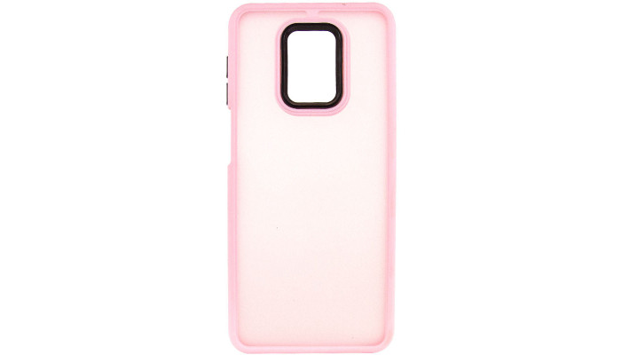 Чехол TPU+PC Lyon Frosted для Xiaomi Redmi Note 9s / Note 9 Pro / Note 9 Pro Max Pink - фото