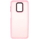 Чехол TPU+PC Lyon Frosted для Xiaomi Redmi Note 9s / Note 9 Pro / Note 9 Pro Max Pink - фото