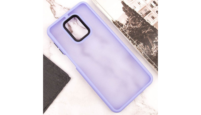 Чехол TPU+PC Lyon Frosted для Xiaomi Redmi Note 9s / Note 9 Pro / Note 9 Pro Max Purple - фото