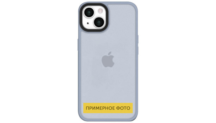 Чехол TPU+PC Lyon Frosted для Xiaomi Redmi Note 9s / Note 9 Pro / Note 9 Pro Max Sierra Blue - фото