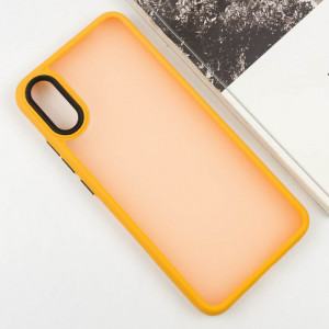 Чохол TPU+PC Lyon Frosted для Xiaomi Redmi 9A Orange