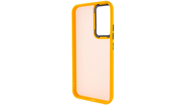 Чохол TPU+PC Lyon Frosted для Samsung Galaxy S20 FE Orange - фото