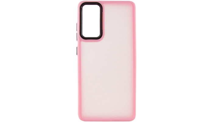 Чехол TPU+PC Lyon Frosted для Samsung Galaxy S20 FE Pink - фото