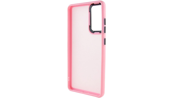 Чехол TPU+PC Lyon Frosted для Samsung Galaxy S20 FE Pink - фото