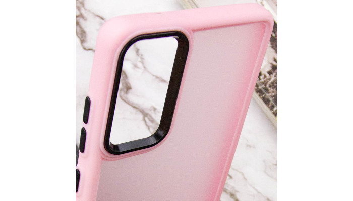 Чехол TPU+PC Lyon Frosted для Samsung Galaxy S20 FE Pink - фото