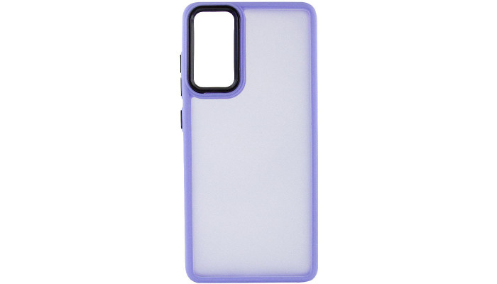 Чехол TPU+PC Lyon Frosted для Samsung Galaxy S20 FE Purple - фото