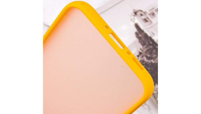 Чехол TPU+PC Lyon Frosted для Samsung Galaxy A54 5G Orange - фото