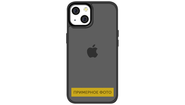 Чохол TPU+PC Lyon Frosted для Oppo A15s / A15 Black - фото