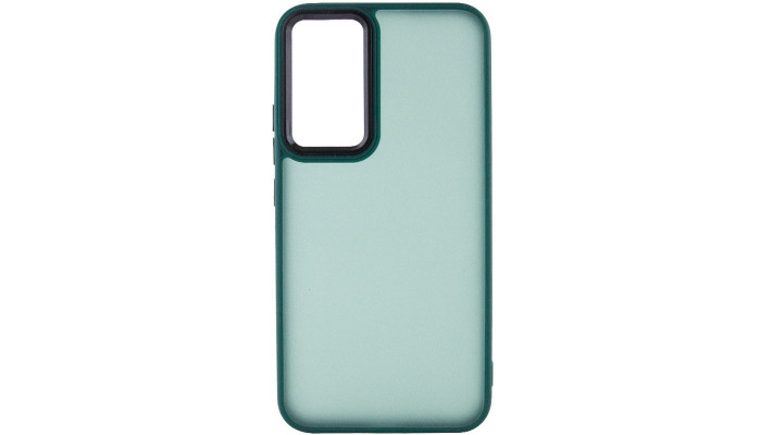 Чехол TPU+PC Lyon Frosted для Samsung Galaxy A52 4G / A52 5G / A52s Green - фото