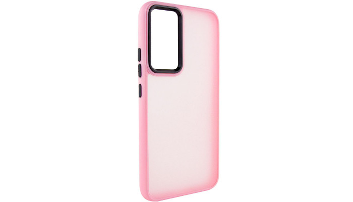 Чохол TPU+PC Lyon Frosted для Samsung Galaxy A52 4G / A52 5G / A52s Pink - фото