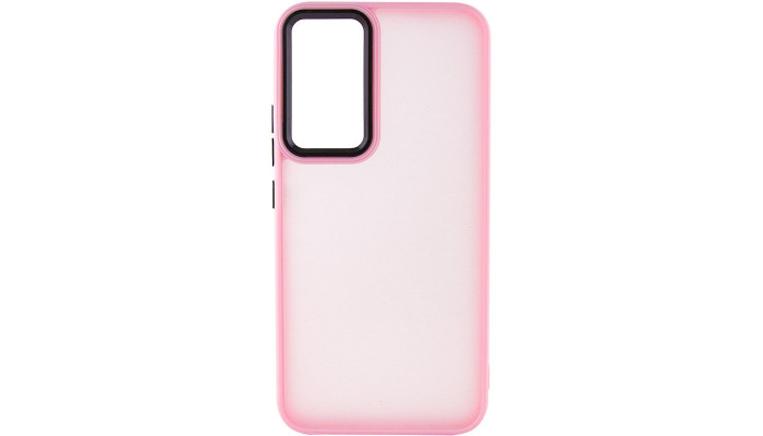 Чохол TPU+PC Lyon Frosted для Samsung Galaxy A52 4G / A52 5G / A52s Pink - фото