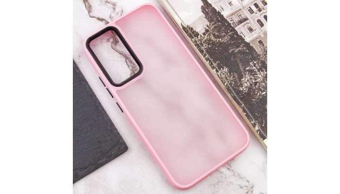 Чохол TPU+PC Lyon Frosted для Samsung Galaxy A52 4G / A52 5G / A52s Pink - фото