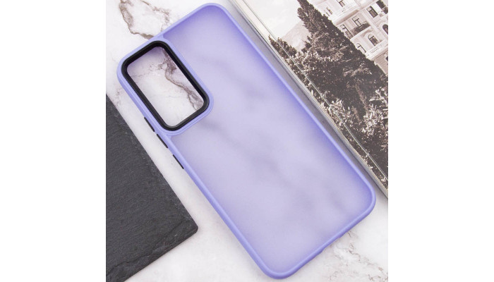 Чехол TPU+PC Lyon Frosted для Samsung Galaxy A52 4G / A52 5G / A52s Purple - фото