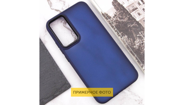 Чохол TPU+PC Lyon Frosted для Xiaomi Poco X3 NFC / Poco X3 Pro Navy Blue - фото