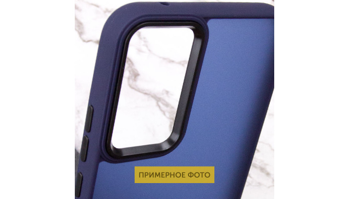 Чохол TPU+PC Lyon Frosted для Xiaomi Poco X3 NFC / Poco X3 Pro Navy Blue - фото