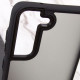 Чехол TPU+PC Lyon Frosted для Samsung Galaxy S21 FE Black - фото