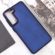 Чехол TPU+PC Lyon Frosted для Samsung Galaxy S21 FE Navy Blue - фото