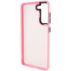 Чехол TPU+PC Lyon Frosted для Samsung Galaxy S21 FE Pink - фото