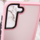 Чехол TPU+PC Lyon Frosted для Samsung Galaxy S21 FE Pink - фото