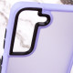 Чохол TPU+PC Lyon Frosted для Samsung Galaxy S21 FE Purple - фото