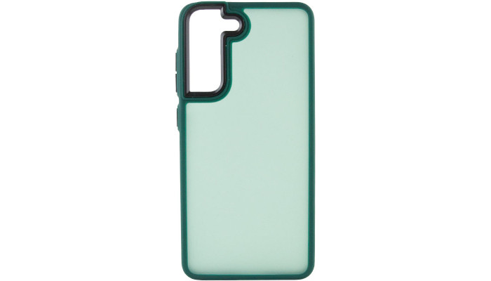 Чохол TPU+PC Lyon Frosted для Samsung Galaxy S22 Green - фото