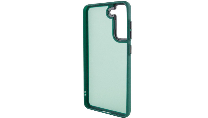 Чохол TPU+PC Lyon Frosted для Samsung Galaxy S22 Green - фото