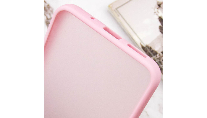 Чехол TPU+PC Lyon Frosted для Xiaomi Redmi 10C Pink - фото