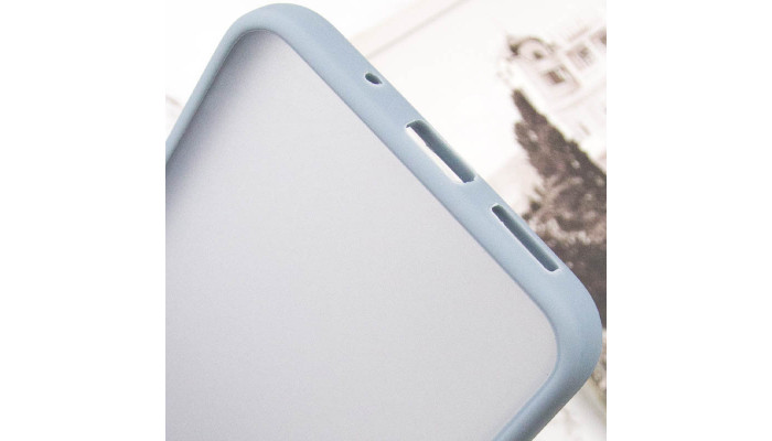 Чехол TPU+PC Lyon Frosted для Xiaomi Redmi 10C Sierra Blue - фото