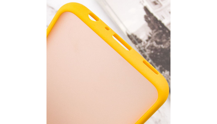 Чехол TPU+PC Lyon Frosted для Samsung Galaxy M33 5G Orange - фото