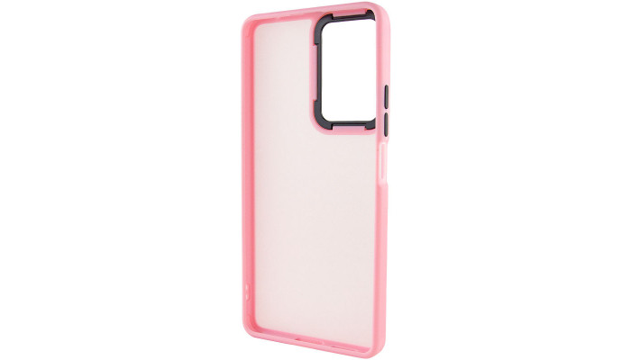 Чехол TPU+PC Lyon Frosted для Oppo A96 Pink - фото