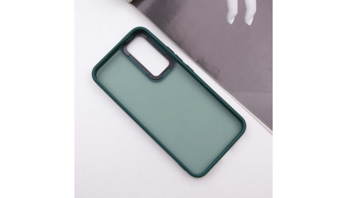 Чохол TPU+PC Lyon Frosted для Samsung Galaxy S23 Green - фото