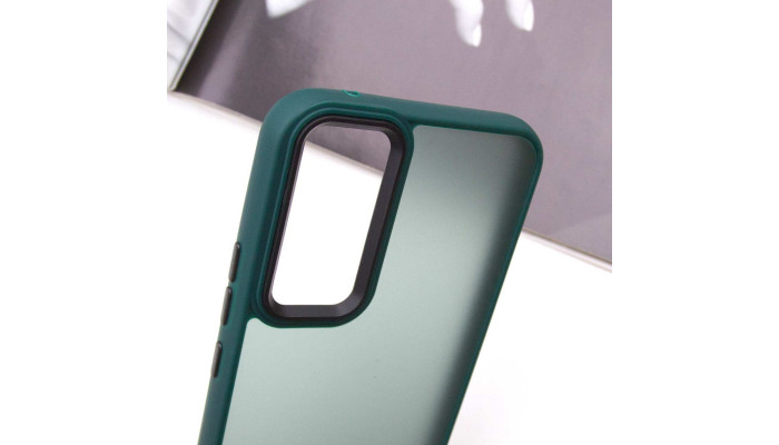 Чохол TPU+PC Lyon Frosted для Samsung Galaxy S23 Green - фото