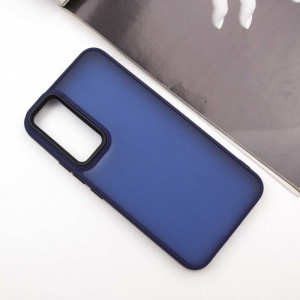 Чохол TPU+PC Lyon Frosted для Samsung Galaxy S23 Navy Blue