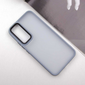 Чохол TPU+PC Lyon Frosted для Samsung Galaxy S23 Sierra Blue