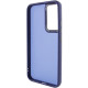 Чохол TPU+PC Lyon Frosted для Samsung Galaxy S23 Ultra Navy Blue - фото