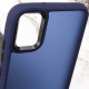 Чохол TPU+PC Lyon Frosted для Samsung Galaxy A04e Navy Blue - фото