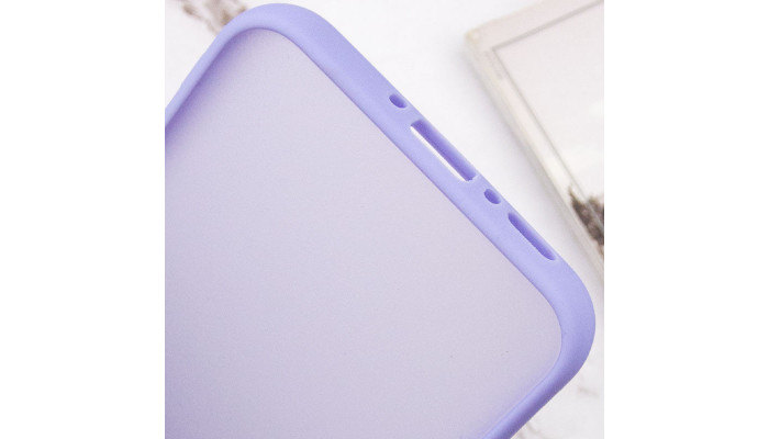 Чохол TPU+PC Lyon Frosted для Samsung Galaxy A34 5G Purple - фото