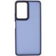 Чехол TPU+PC Lyon Frosted для Samsung Galaxy A14 4G/5G Navy Blue - фото