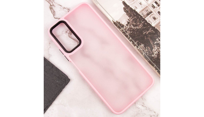 Чехол TPU+PC Lyon Frosted для Oppo A17 Pink - фото
