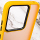 Чехол TPU+PC Lyon Frosted для Xiaomi Redmi 12C Orange - фото