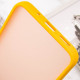 Чехол TPU+PC Lyon Frosted для Xiaomi Redmi 12C Orange - фото