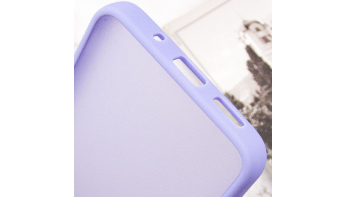 Чохол TPU+PC Lyon Frosted для Xiaomi Redmi 12C Purple - фото