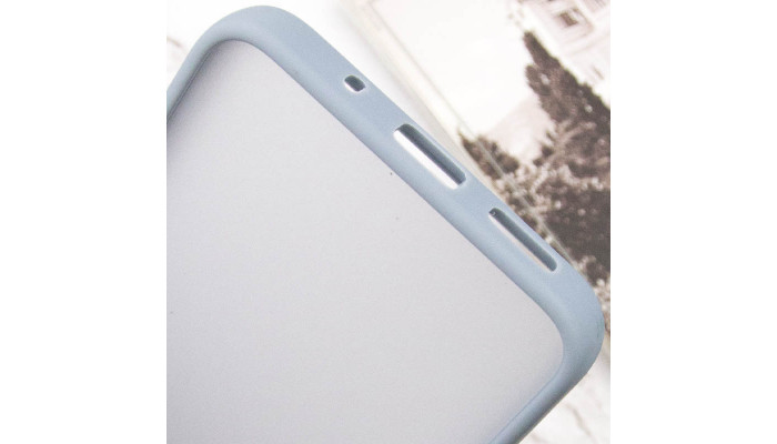 Чохол TPU+PC Lyon Frosted для Xiaomi Redmi 12C Sierra Blue - фото