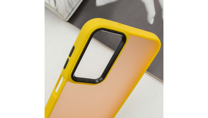 Чохол TPU+PC Lyon Frosted для Samsung Galaxy M14 5G Orange - фото