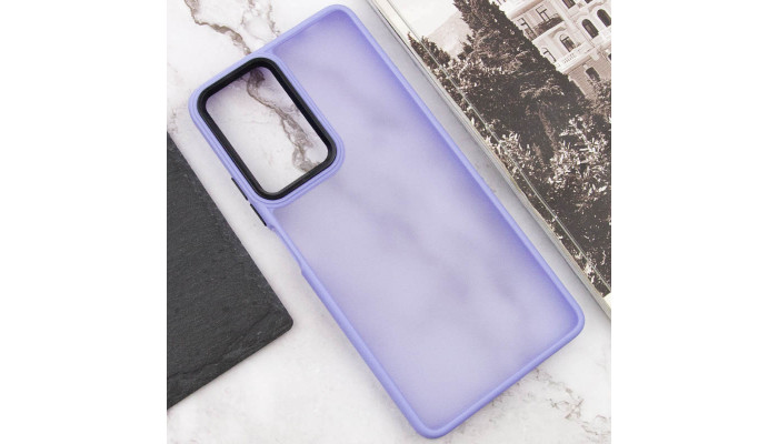 Чехол TPU+PC Lyon Frosted для Samsung Galaxy M14 5G Purple - фото