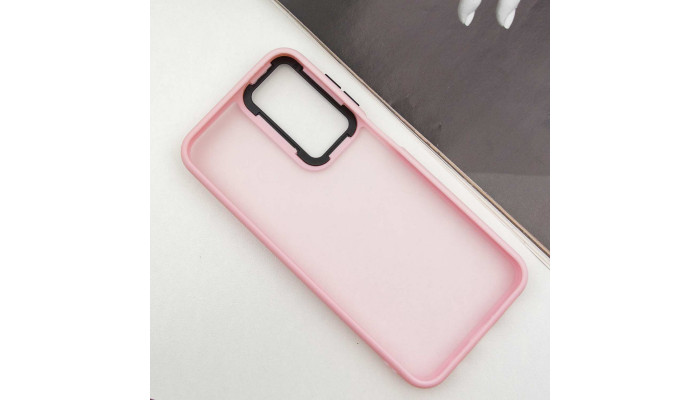 Чехол TPU+PC Lyon Frosted для Samsung Galaxy A24 4G Pink - фото