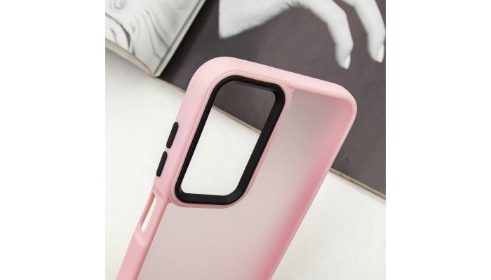 Чехол TPU+PC Lyon Frosted для Samsung Galaxy A24 4G Pink - фото