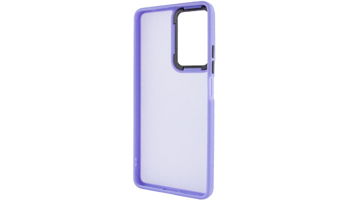 Чохол TPU+PC Lyon Frosted для Samsung Galaxy M54 5G Purple - фото
